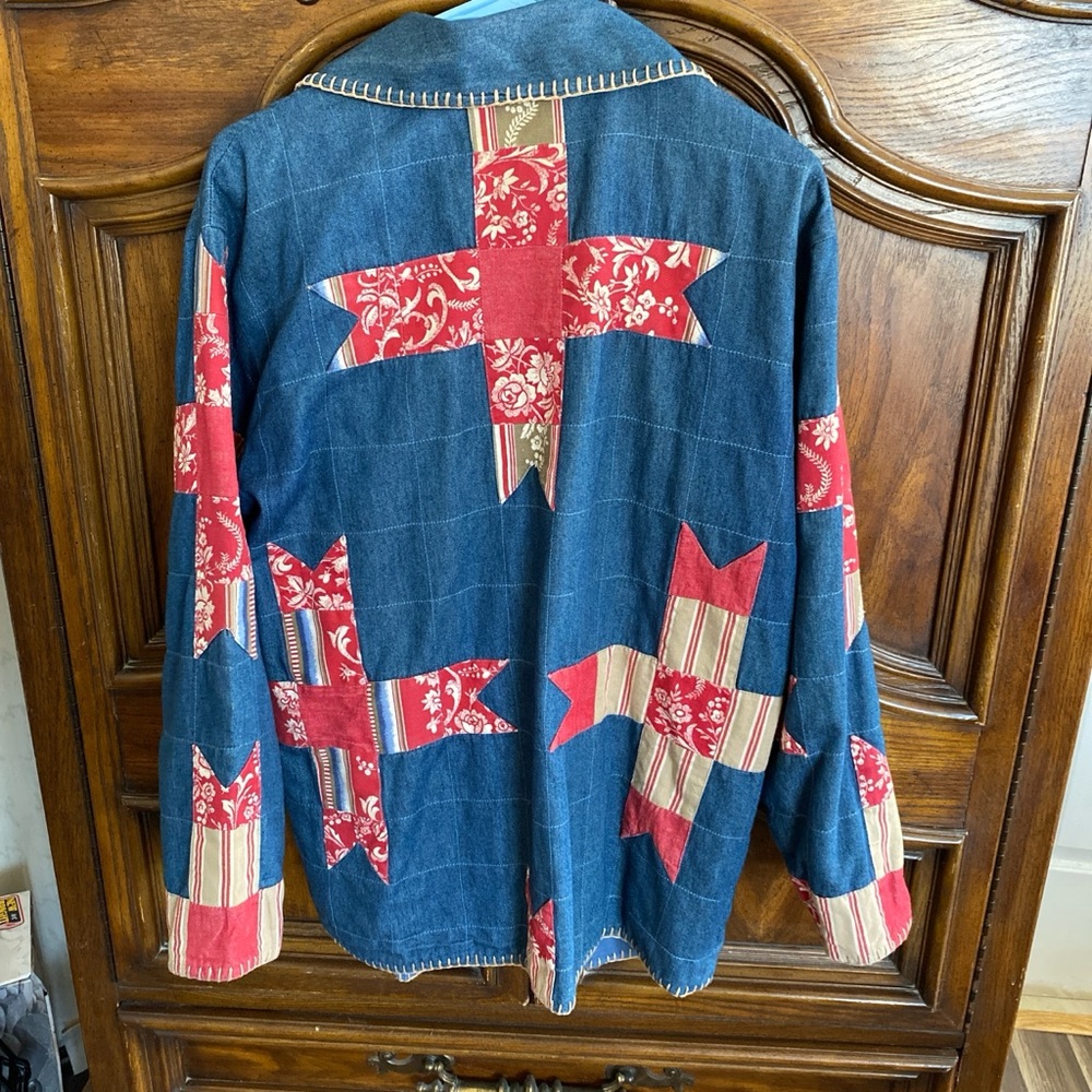 Susan Bristol Patchwork Jacket - image 5